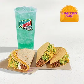 Menu 19 Cheesy Gordita Crunch Combo