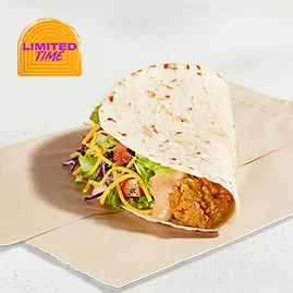 Menu 86 Creamy Chipotle Crispy Chicken Soft Taco