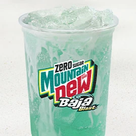 Menu 215 Dirty Soda with BAJA BLAST® Zero Sugar