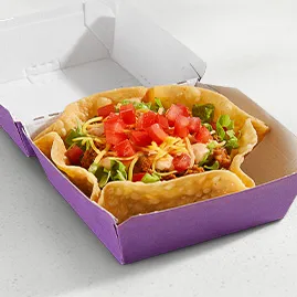 Menu 12 Mini Taco Salad