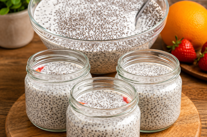 Creamy Homemade Chia Seed Pudding