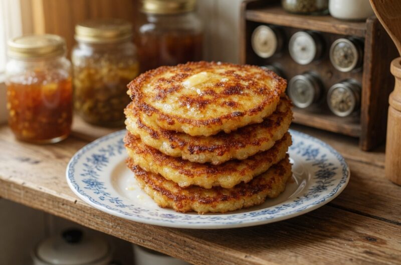 Crispy Cornmeal Pancakes with Classic Country Flavor