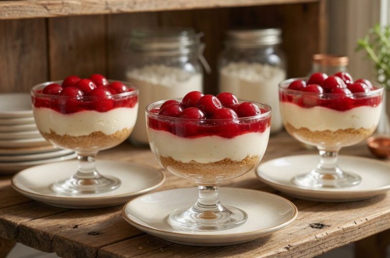High Protein Cheesecake Jars