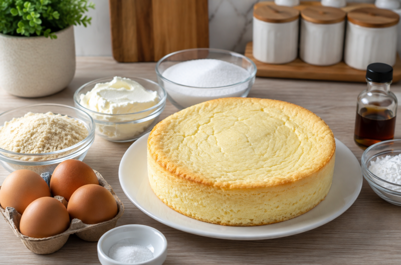 Keto Cloud Cake Recipe