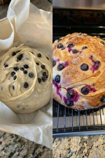 Blueberry Cream Cheese Loaf