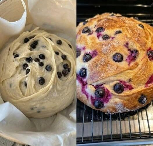 Blueberry Cream Cheese Loaf