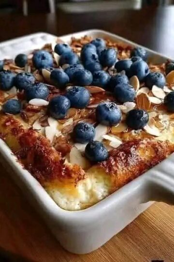 Blueberry Baked Oatmeal